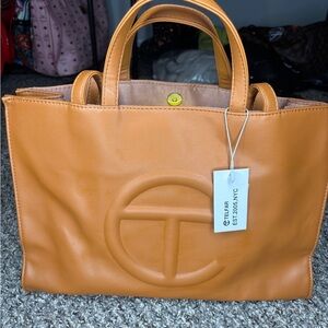 Telfar Tan Tote Bag